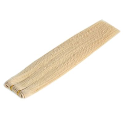 0.300kg Peso Bruto del paquete de tejido de pelo brasileño para extensiones de cabello delgado ruso