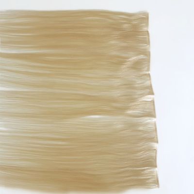 Vírgine brasileña Remy Cabello humano PU tejido de piel fina tejido de doble rostro extensión de bastón