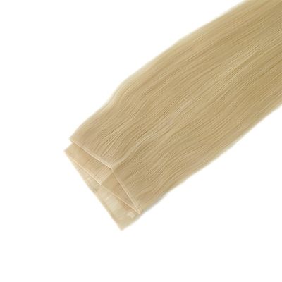 Pago inicial Extra Largo Micro delgado sin costuras PU tejido de piel tejido invisible cabello humano
