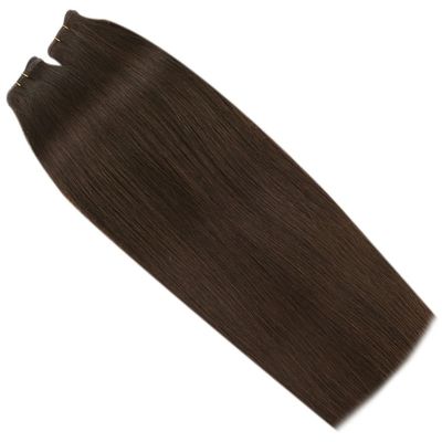 Cabello sin costura de doble tira de piel PU de lujo para la demanda de cabello humano virgen brasileño