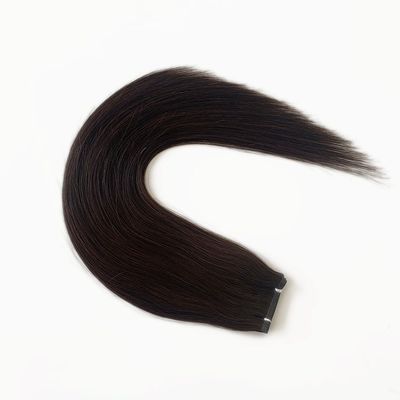 Cabello sin costura de doble tira de piel PU de lujo para la demanda de cabello humano virgen brasileño