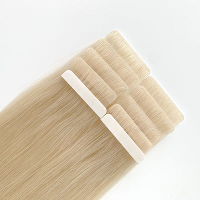 Extensiones de cabello humano 100% virgen con cinta adhesiva de cabello superior extensiones invisibles rusas