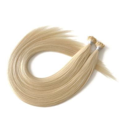 100% de pelo humano ruso doble dibujado pre-enlazado punta plana extensiones de cabello Muti-color