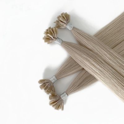 Extensiones de cabello humano remy de doble punta U con relación preligada de queratina UT-23502
