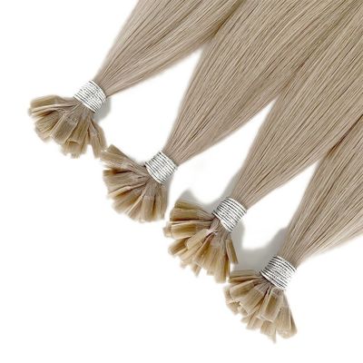 Extensiones de cabello humano remy de doble punta U con relación preligada de queratina UT-23502