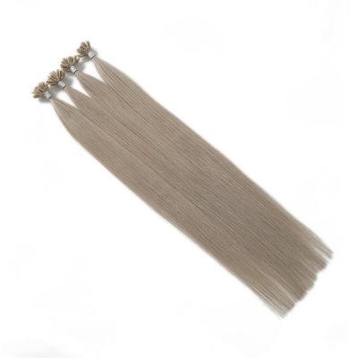 Extensiones de cabello humano remy de doble punta U con relación preligada de queratina UT-23502