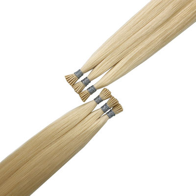 Estilo recto doble dibujado I punta extensiones de cabello humano Remy con queratina pre-agregado