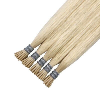 Estilo recto doble dibujado I punta extensiones de cabello humano Remy con queratina pre-agregado