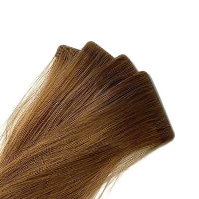 100% Remy Tape Hair Straight Brazalian Human Hair Extension 20 pulgadas Pedido personalizado