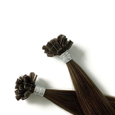 Muti-Color 100% Virijo Cabello Humano Doble Extraído Raw U Tip Extensiones de Cabello de punta plana