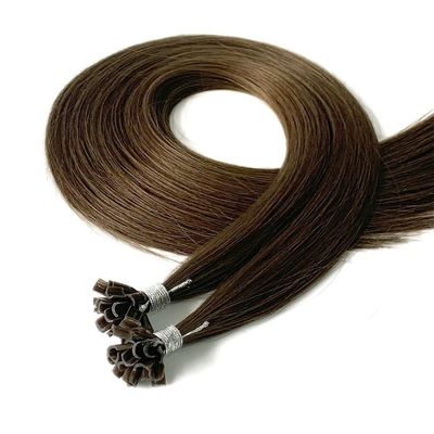Conector de cabello de punta plana pre-enlazado personalizado U Tip Ombre 2t Extensión de color de resaltado