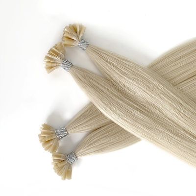 Extensiones de cabello humano italianas preestañadas de doble dibujo I Tip U Tip grado profesional
