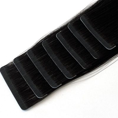 Cintas de cabello virgen invisibles sin costura en extensiones genio ruso extensiones de cabello de tejido EE.UU.