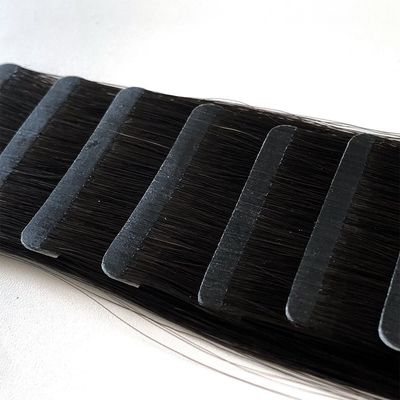 Cintas de cabello virgen invisibles sin costura en extensiones genio ruso extensiones de cabello de tejido EE.UU.