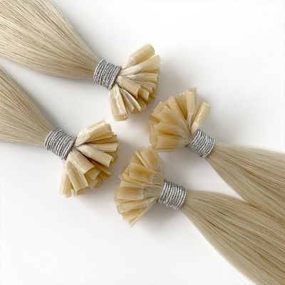Cabello humano Italiano Keratina Pre Bonded Remy Doble Tirado U Tip Extensión de Cabello UT-23502