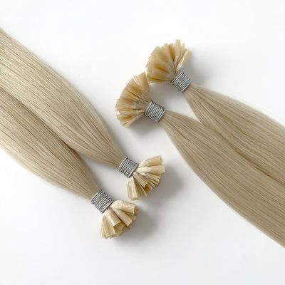 Cabello humano Italiano Keratina Pre Bonded Remy Doble Tirado U Tip Extensión de Cabello UT-23502