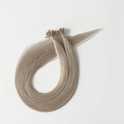 Cabello Remy Cabello Humano Doble Tirado Virgen Crudo Preenvasado con Keratina U Tip de Uña Extensión de Cabello