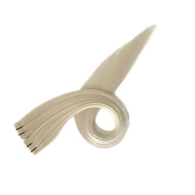 Personalización doble dibujado ruso sin costura 100% cinta de cabello humano en extensiones de cabello