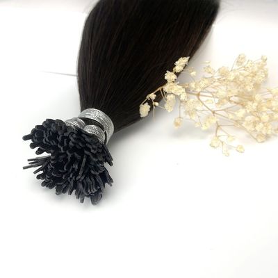 Cabello humano virgen brasileño Y punta de dropshipping Extensión de cabello con doble relación de dibujo