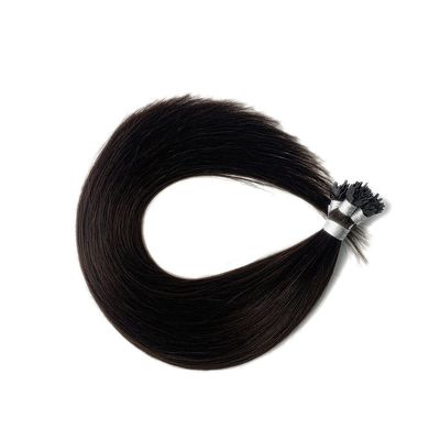 Cabello humano virgen brasileño Y punta de dropshipping Extensión de cabello con doble relación de dibujo