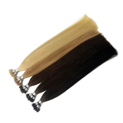 TNT Envío de cabello humano recto T punta Y punta extensiones de cabello con diseño