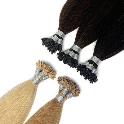 TNT Envío de cabello humano recto T punta Y punta extensiones de cabello con diseño