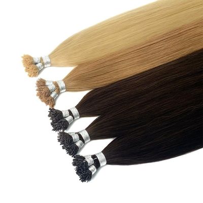 TNT Envío de cabello humano recto T punta Y punta extensiones de cabello con diseño
