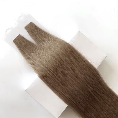Muti-Color Europa Virgen 100% Cuticular del cabello humano Alineación de cinta invisible en el cabello humano