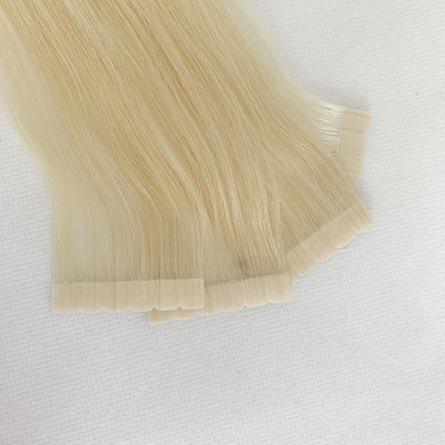 Solicitud personalizada 3X0.8cm Personalización cinta de pelo humano brasileño en extensiones de cabello