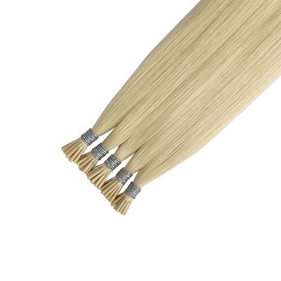 Pre-aglutinado de la punta de la varilla de las extensiones de cabello Italia Cuticular fuerte de pegamento intacto Remy Cabello de grado