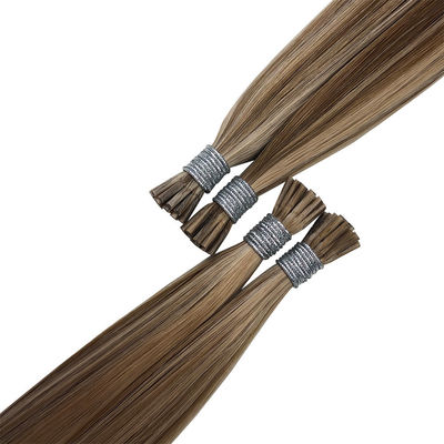 Retorno de 30 días 1 g/ hebra Bastón de queratina I punta Extensiones de cabello humano Doble dibujado liso