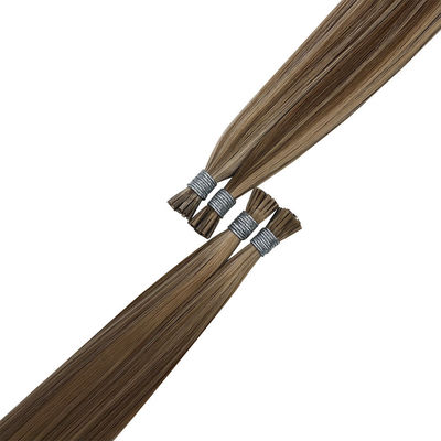 Retorno de 30 días 1 g/ hebra Bastón de queratina I punta Extensiones de cabello humano Doble dibujado liso