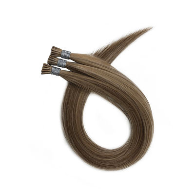 Retorno de 30 días 1 g/ hebra Bastón de queratina I punta Extensiones de cabello humano Doble dibujado liso
