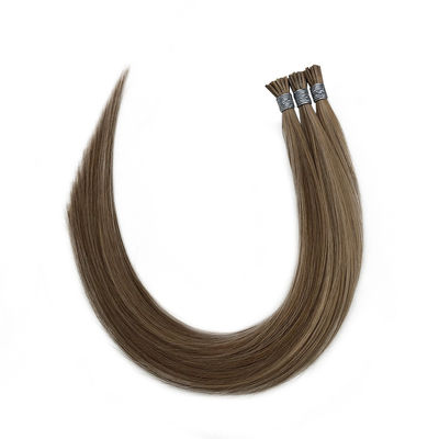 Retorno de 30 días 1 g/ hebra Bastón de queratina I punta Extensiones de cabello humano Doble dibujado liso