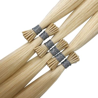 Extensión de cabello de queratina Remy doble dibujado I Consejo Micro Enlaces Extensiones de cabello garantizadas