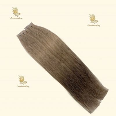 20 pulgadas de Europa doble dibujado de pelo humano cinta extensiones de pelo cinta ins extensiones