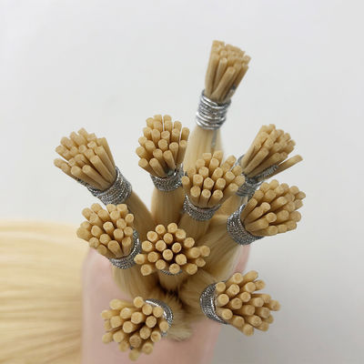 Extensión de cabello de queratina Remy doble dibujado I Consejo Micro Enlaces Extensiones de cabello garantizadas