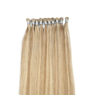 Cabello humano brasileño I Extensiones de punta 1 g/ hebra Queratina Fusión natural Sin derramamiento