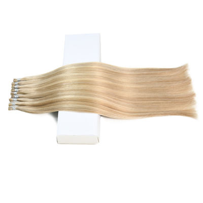 Cabello humano brasileño I Extensiones de punta 1 g/ hebra Queratina Fusión natural Sin derramamiento
