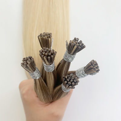 Cabello humano brasileño I Extensiones de punta 1 g/ hebra Queratina Fusión natural Sin derramamiento