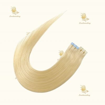 Larga rubia cinta Remy en extensiones de pelo 20 pulgadas longitud del cabello 30 días devolución de dinero