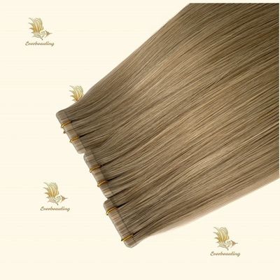 3 meses Cintas Vida Muti-color Extensones de cabello largo Cintas de cabello crudo Extensiones Muti-color