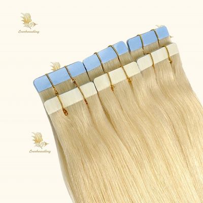 3 meses Cintas Vida Muti-color Extensones de cabello largo Cintas de cabello crudo Extensiones Muti-color
