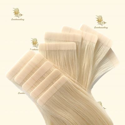 Extracto de pelo rubio extensiones de cabello con 200 paquetes / cartón 50.00cm * 8.00cm * 3.00cm