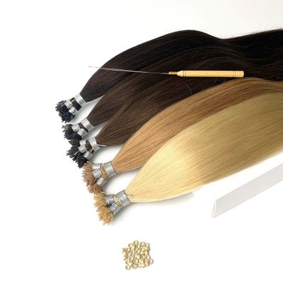Nano stick y punta de extensiones de cabello humano con doble relación de dibujo YTIP-231012