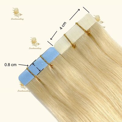 Cintas en extensiones de cabello cabello virgen real sin derramamiento personalizado solicitud personalizada