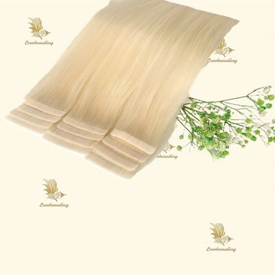 20 pulgadas de cinta eslava para el cabello Extensiones para el cabello 200 paquetes por cartón con envío rápido