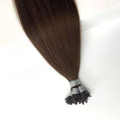 Y Tip Jet Negro Color natural Cabello vietnamita Extensiones de queratina 12-28 pulgadas de longitud