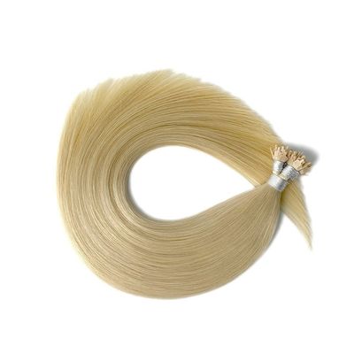 18 pulgadas Virgen Remy End grueso Keratina Ventilador de punta de extensión de cabello con 0,300 kg de peso bruto