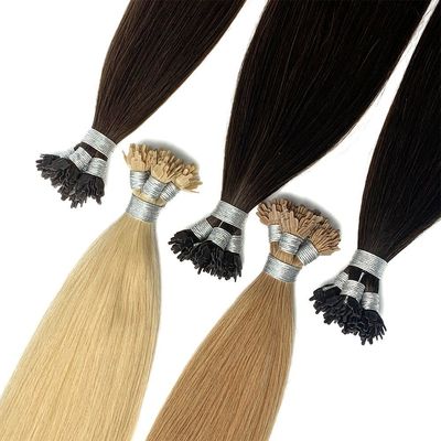 Extensión de cabello de V-Tip Fan Tip hecha de cabello Remy doble para envío rápido DHL